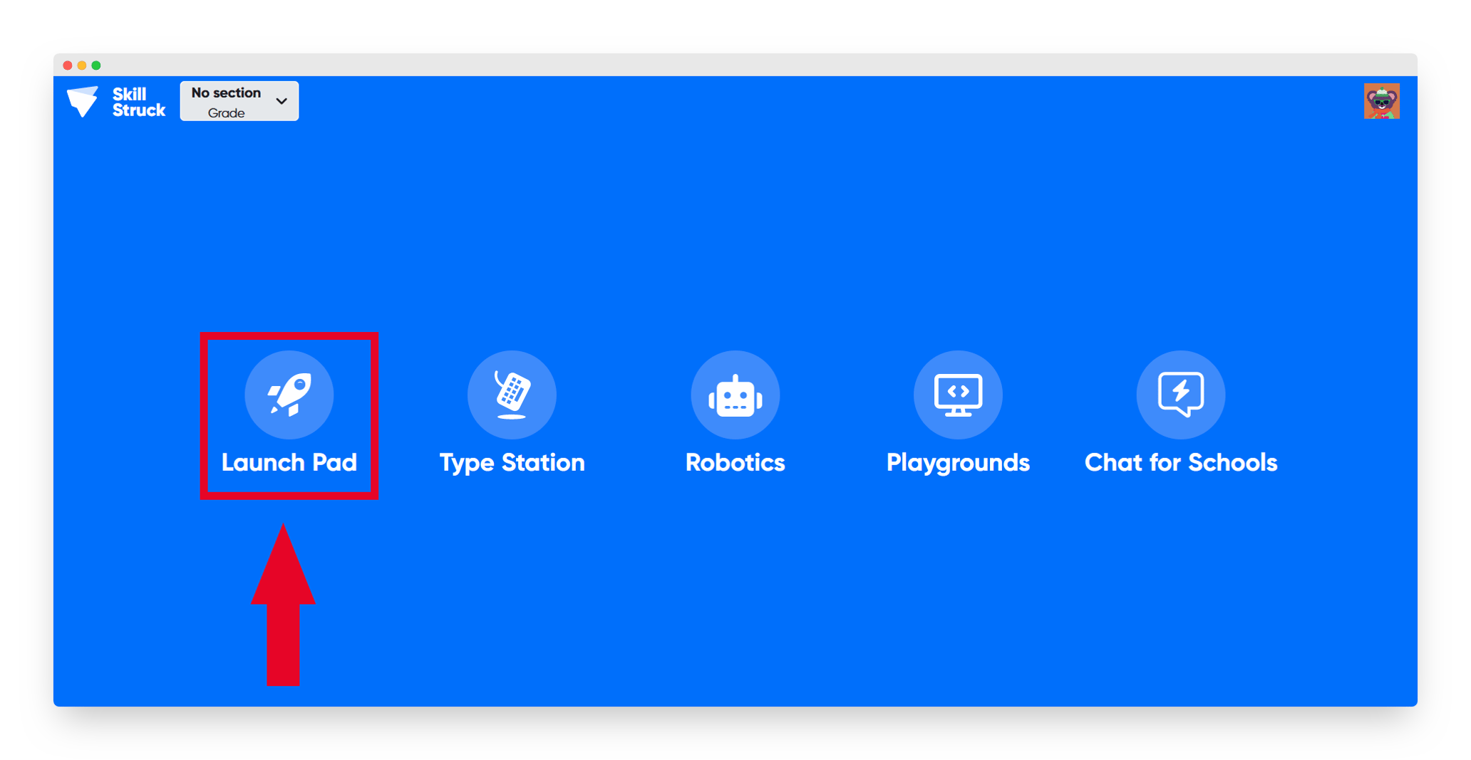 How to switch between block based and text based coding in launch pad